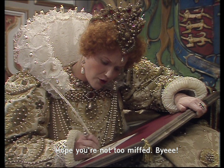 The Queen from Blackadder series 2