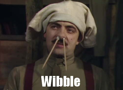 Funny Blackadder Meme Wibble