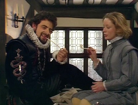 Blackadder falls in love with Bob