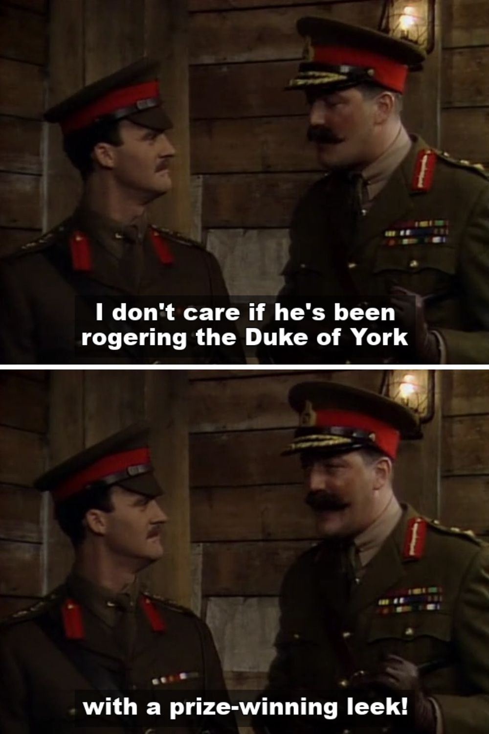 Blackadder Prize Winning Leek