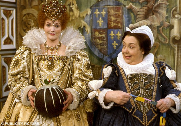 Patsy as Nursie from Blackadder