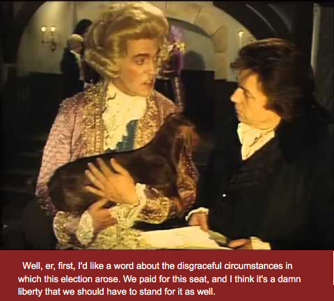 Blackadder Dish and Dishonesty