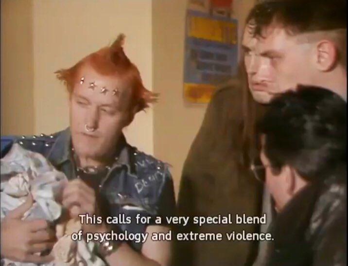 This calls for a very special blend of psychology and extreme violence.
